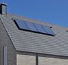 Picture of Röben Bergamo flat modern roof tile anthracite
