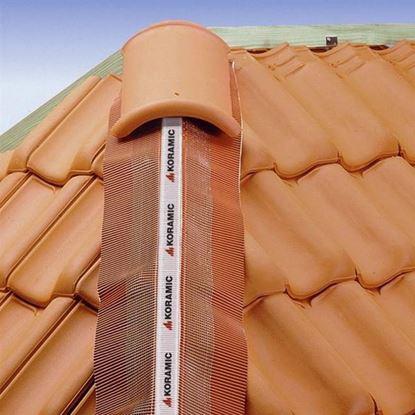 Image de Ventilerende ondervorst rood 30 cm x 5m