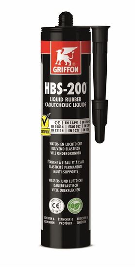 Image de Griffon HBS-200® Rubber koker zwart 310G