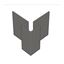 Picture of outer corner Cedral Click L=3M Alu C05 Platinum Grey