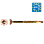 Picture of PFS+ wood screw torx Ø6x120 Yellow Zinc-Plated (100st)