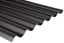 Afbeeldingen van Cemfort B65 golfplaat vezelcement zwart 1220x1093 mm