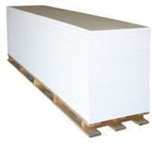 gipsplaat wit met twee afgeschuinde kanten 290x120 dikte 13 mm