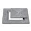 Aluminium putdeksel