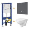 Afbeeldingen van Toiletset met Wedi I-board + toiletbril softclose en UP100 inbouwreservoir