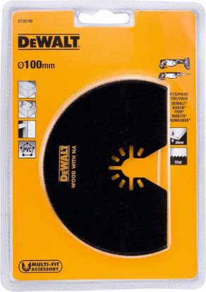 Picture of DeWalt Segment Saw Blade For Multi-Tool For Wood With Nails Ø100 (1)