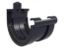 Image de Dakgoot Verbindingsstuk PVC Ø125 Antraciet