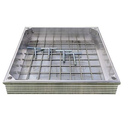Picture of Alu Clinker Cover Basic Line - 40x40x8CM