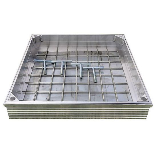 Picture of Alu Clinker Cover Basic Line - 40x40x8CM