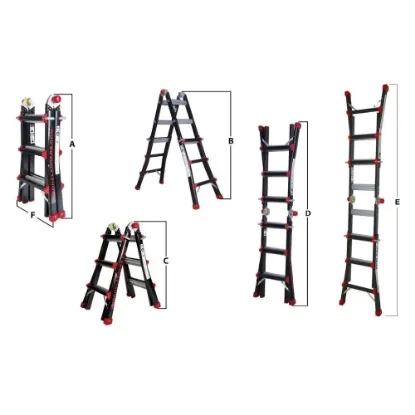 Afbeeldingen van Yeti Pro Multifunctionele Ladder 4x3