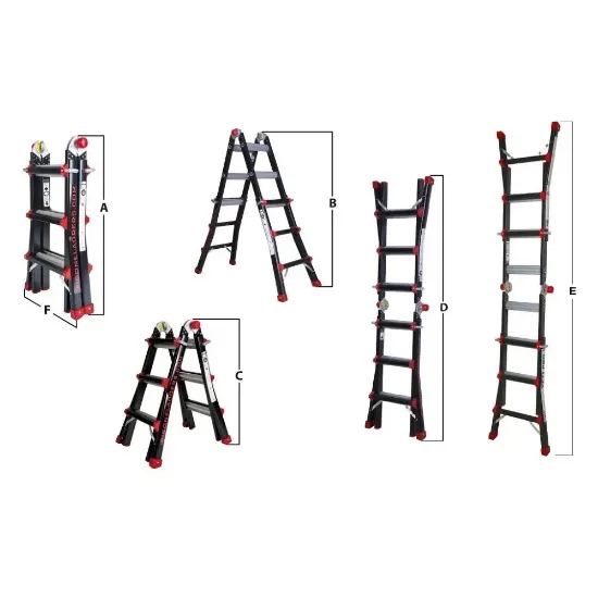 Afbeeldingen van Yeti Pro Multifunctionele Ladder 4x3