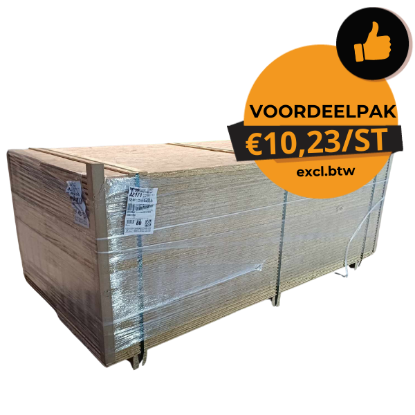 Image de OSB 3 paquet double 244x59cm épaisseur 18mm - 72pièce