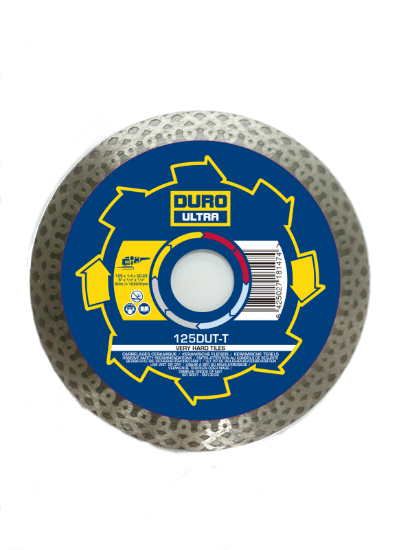 Afbeeldingen van DURO ULTRA Diamanttegelzaag DUT-T 125x1,4x22,2