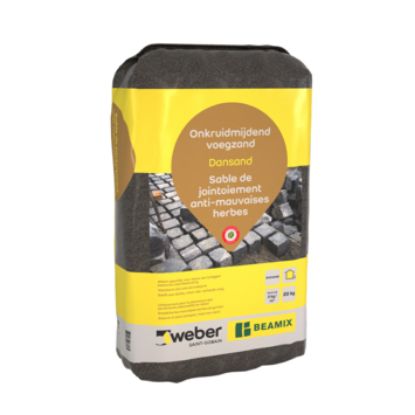 Afbeeldingen van Weber Dansand Biozand Onkruidwerend Antraciet 20kg