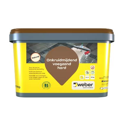 Image de Weber Onkruidmijdend Voegzand Hard Naturel 15kg