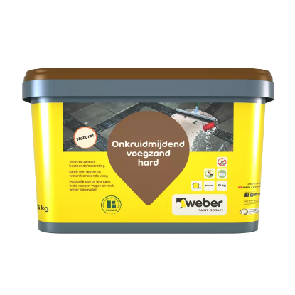Image de Weber Onkruidmijdend Voegzand Hard Antraciet 15kg