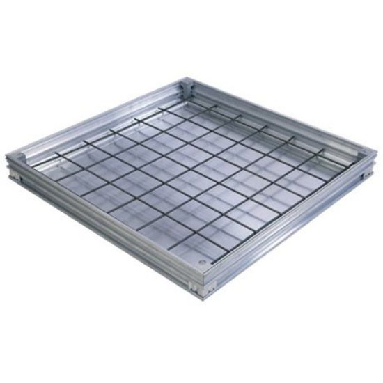 Picture of ALUCOVER tegeldeksel gas&waterdicht 70x70 kadermaat 60x60 Putmaat
