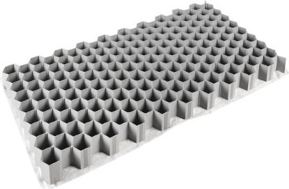 Toon details van Grindmat Grijs 120x80x4cm Berijdbaar grindmat grijs