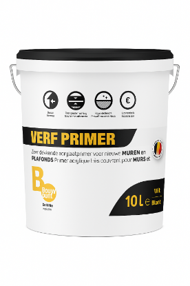 Toon details van Bouwpunt Verfprimer Wit 10L Afbeeldingen van Bouwpunt Verfprimer Wit 10L